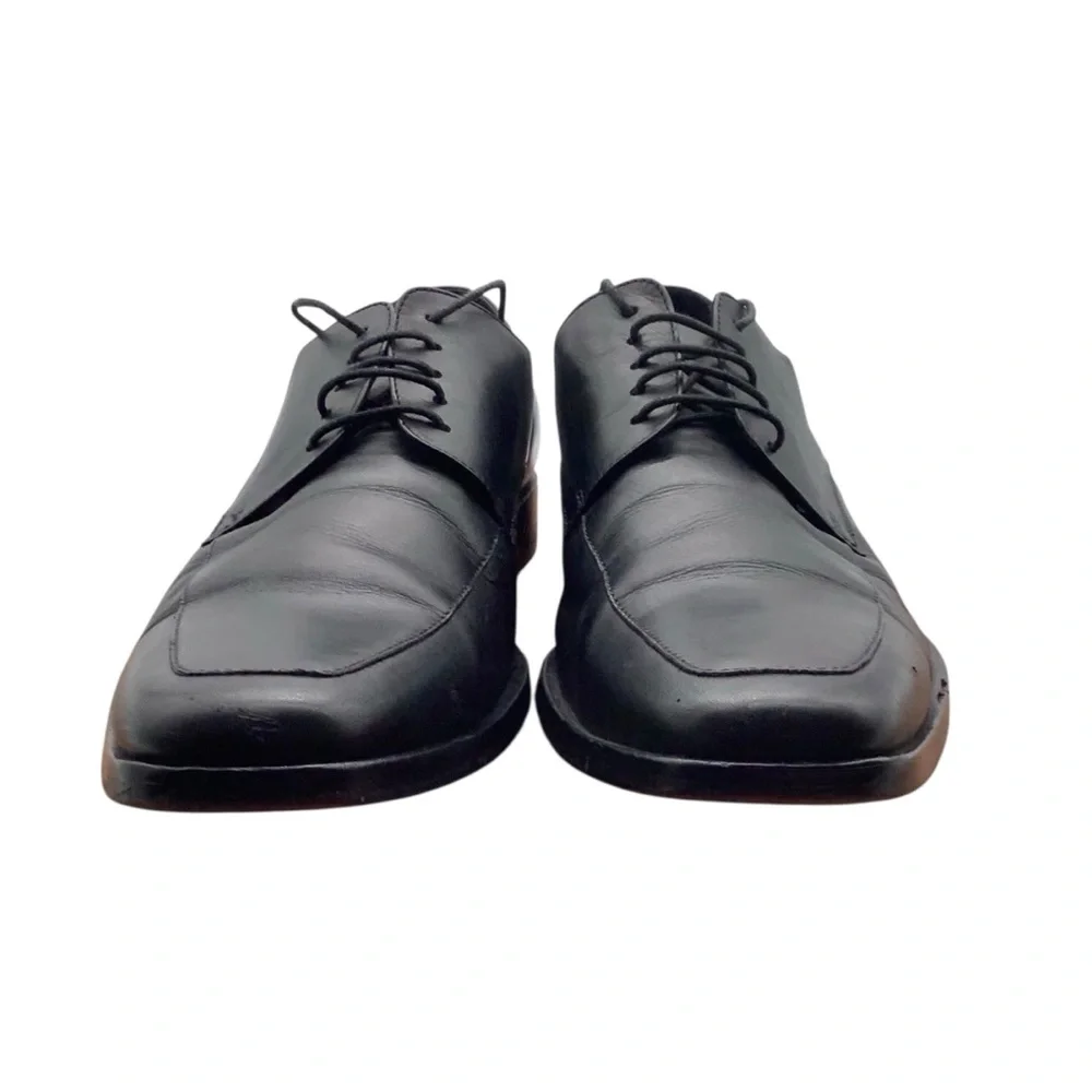 Hugo boss Classic Black Leather Men's‎ Shoes size 13